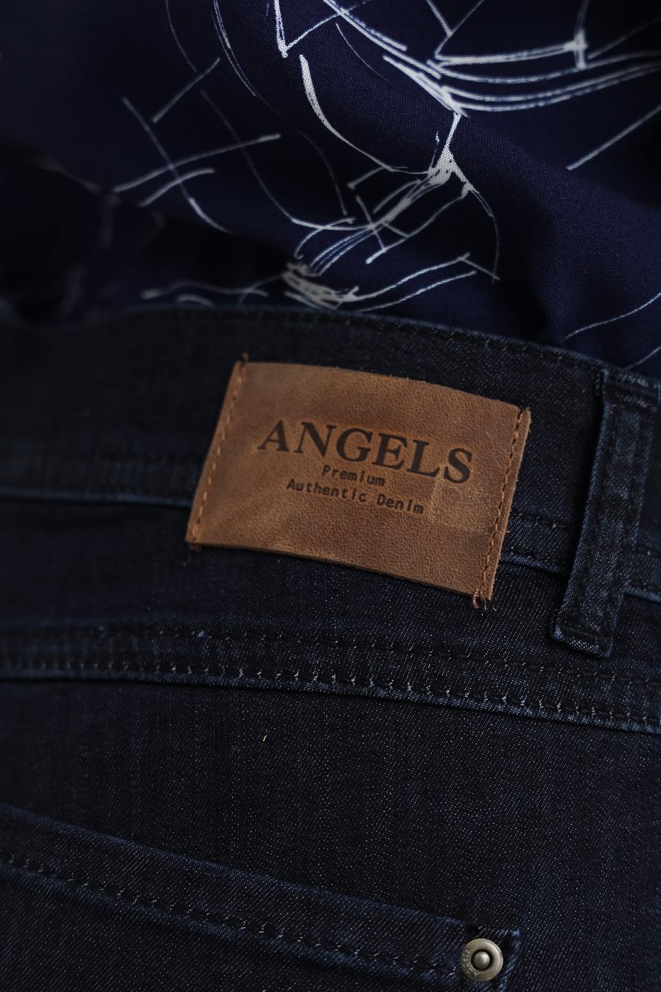 Джинсы Angels скинни тёмно-синие