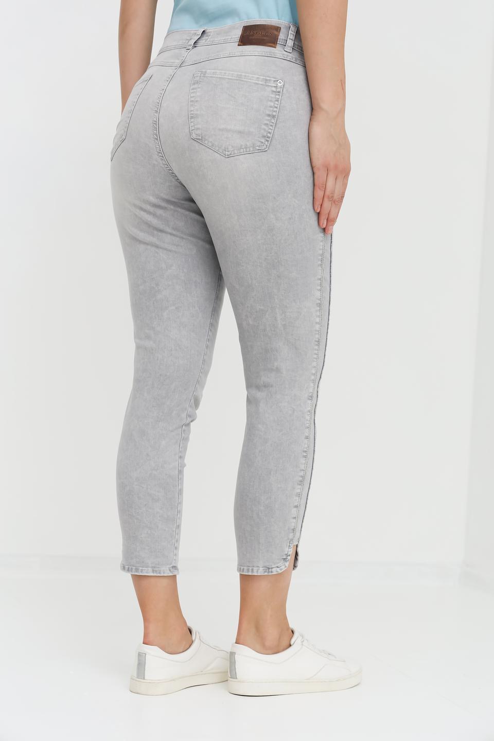 Джинсы Angels серые с потертостями