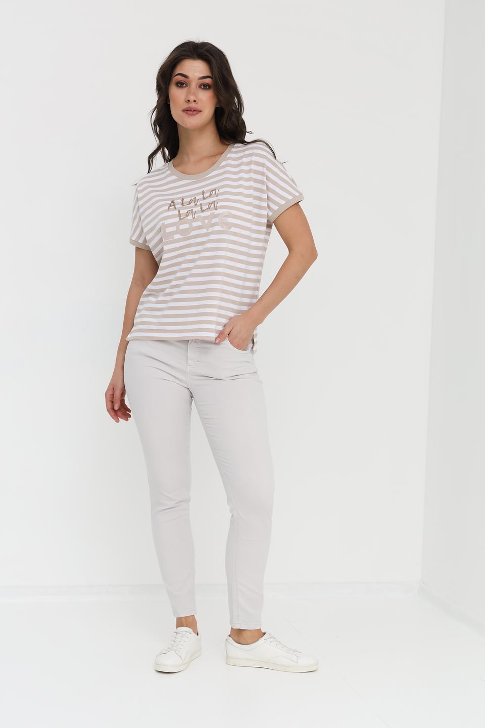 Джинсы Angels скинни светло-серые