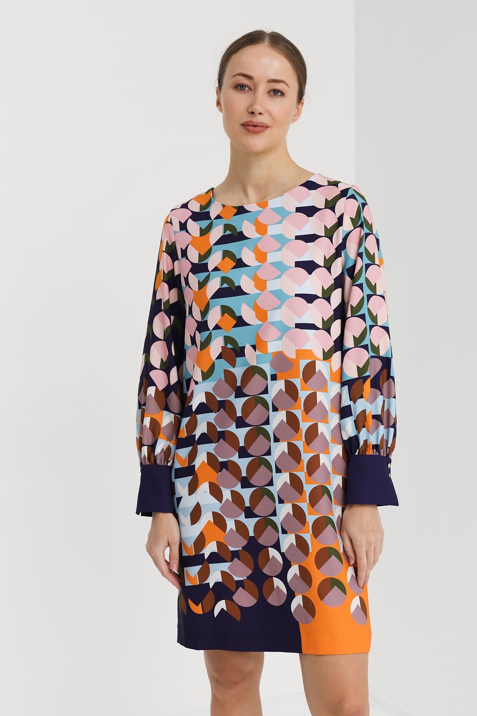 Платье Marc Cain с геометричным принтом