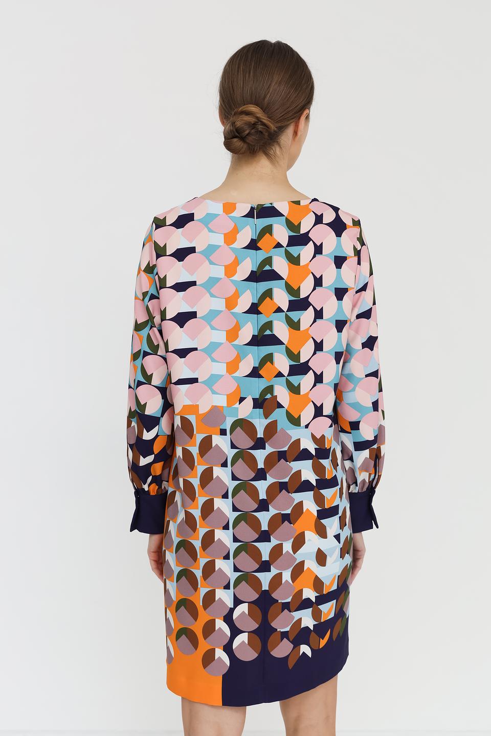 Платье Marc Cain с геометричным принтом