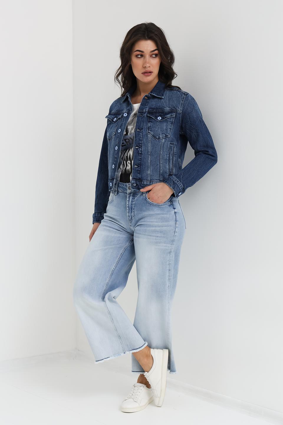 Жакет Bugatti джинсовый синий