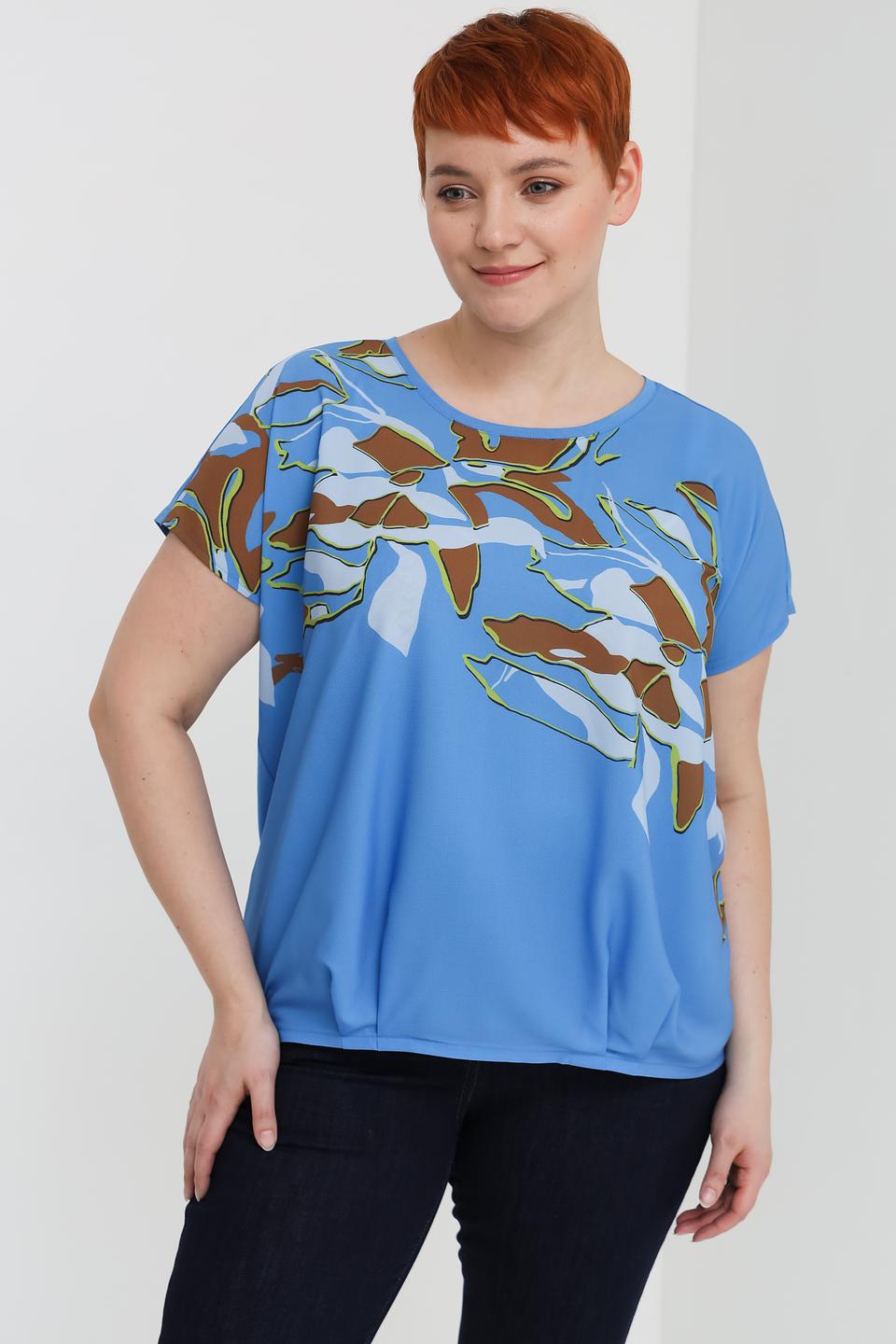 Блуза Samoon с цветочным принтом