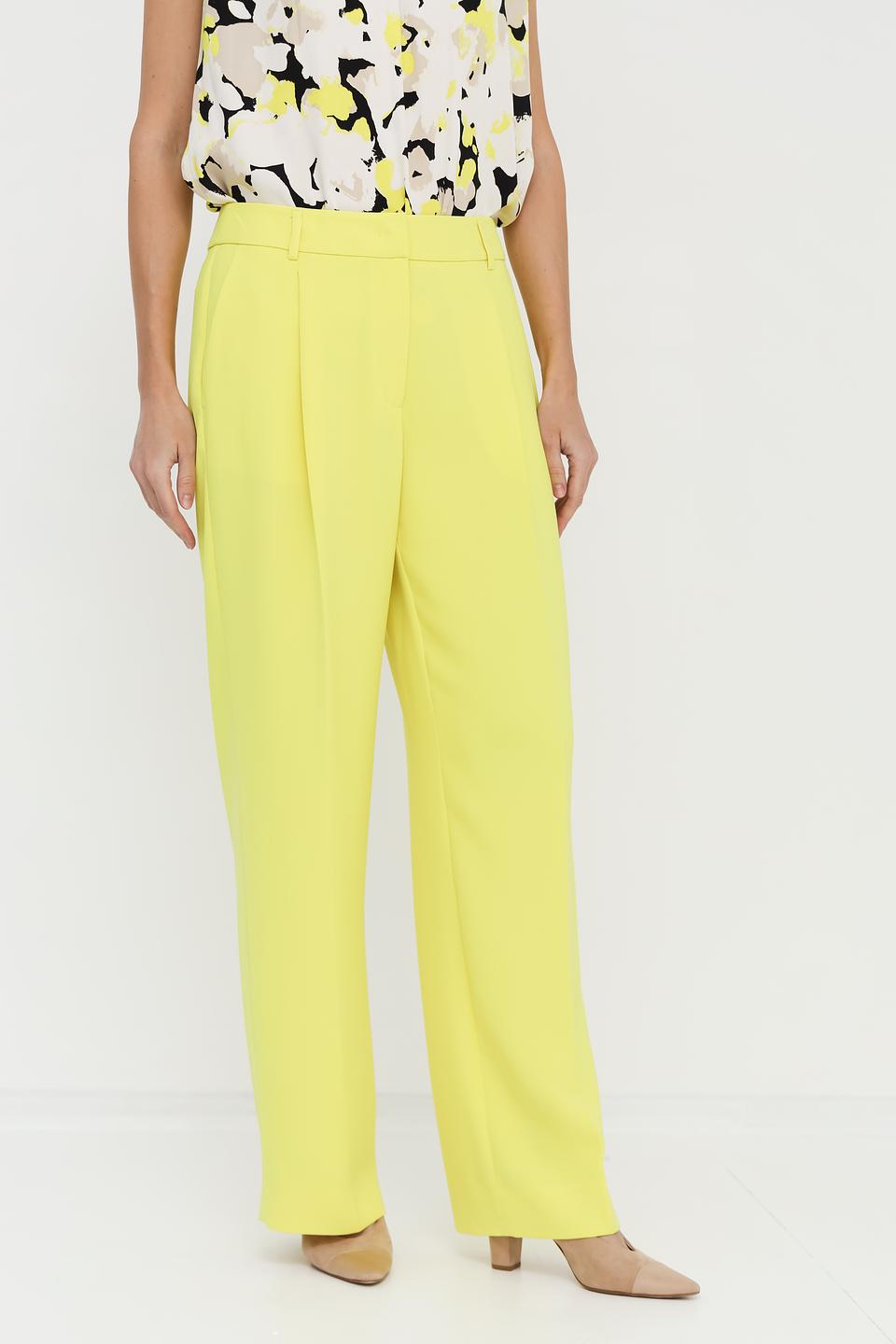 Брюки Taifun лайм широкие