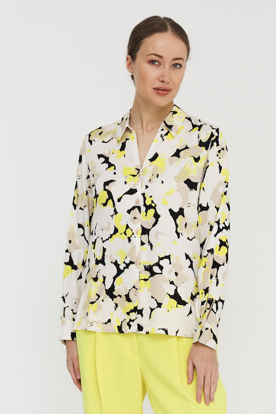 Рубашка Taifun с абстрактным принтом