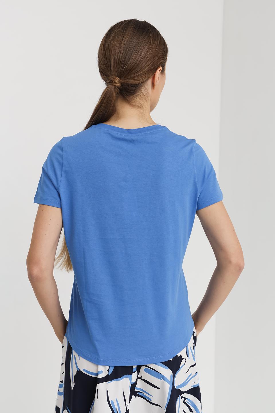 Футболка Luisa Cerano голубая