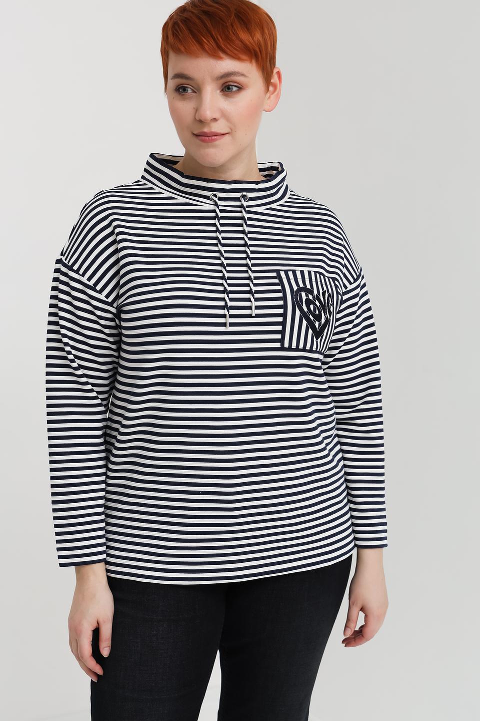 Пуловер Via Appia в полоску