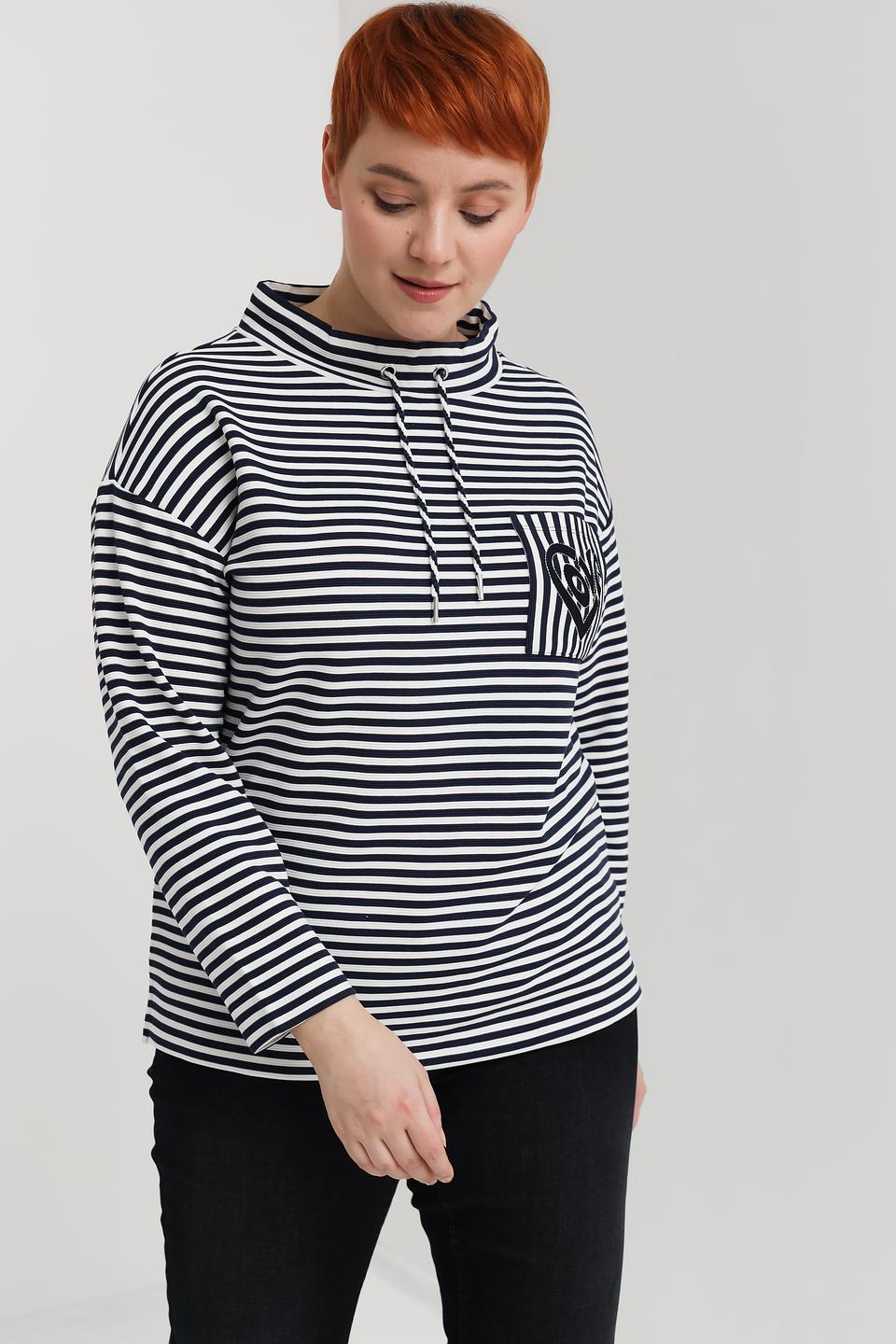 Пуловер Via Appia в полоску