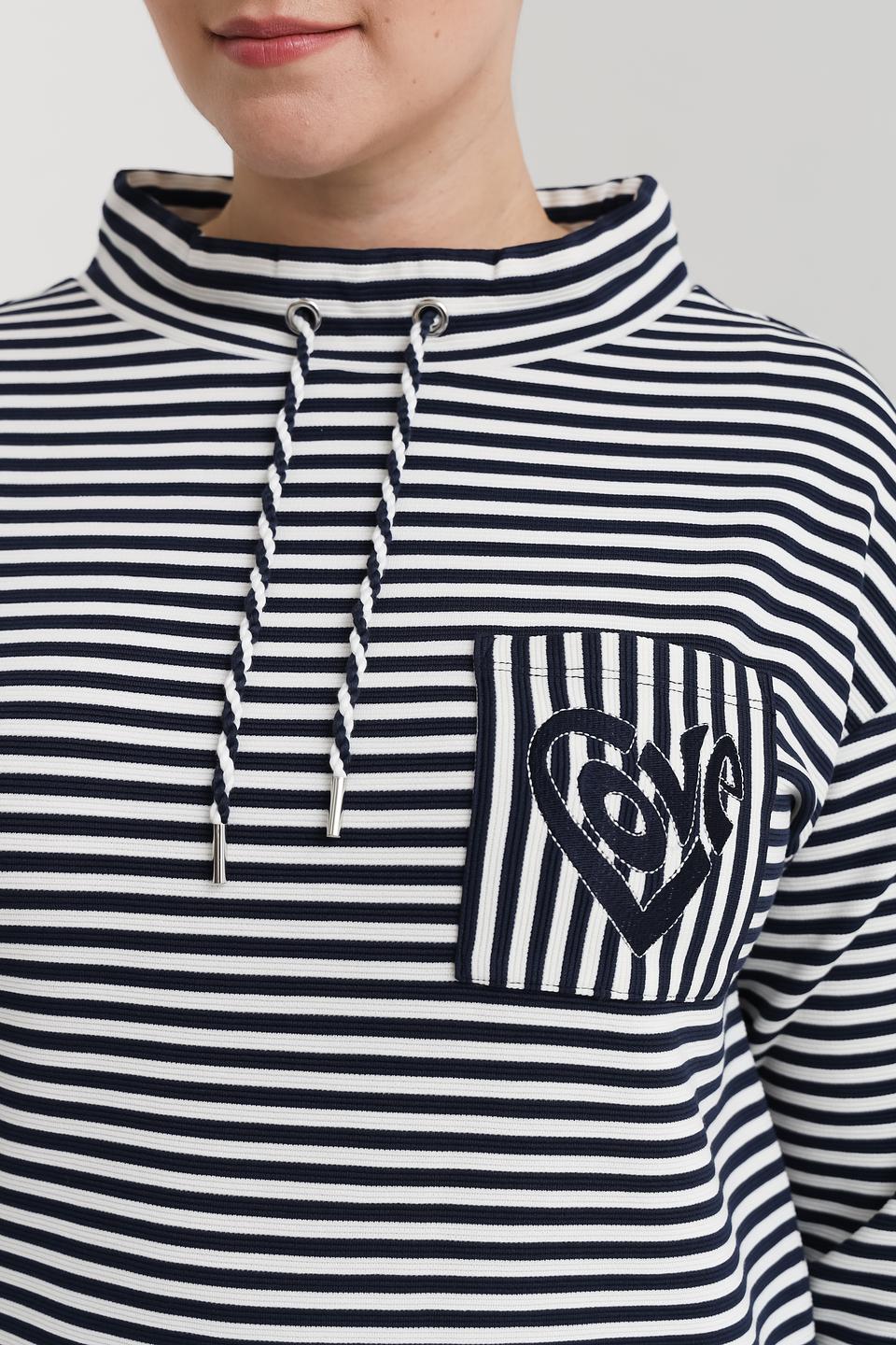 Пуловер Via Appia в полоску