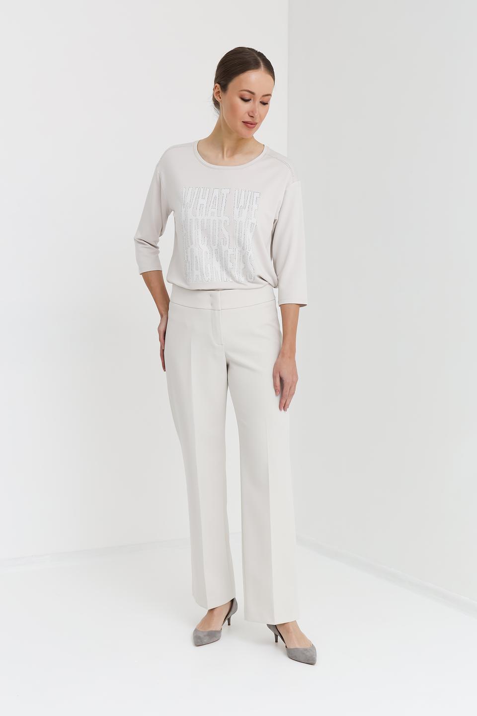 Брюки классические Bianca бежевые