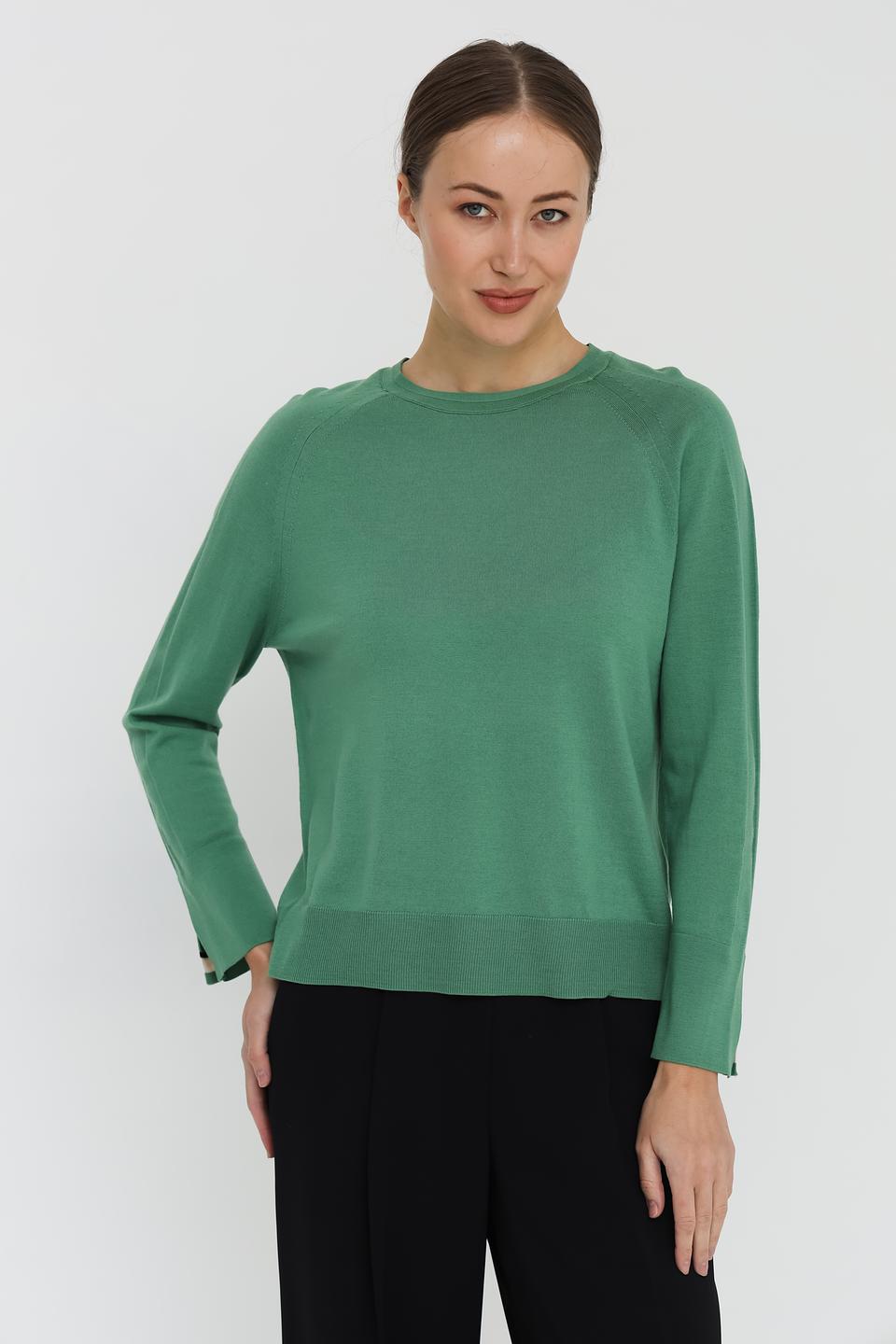 Пуловер Marc Cain зелёный