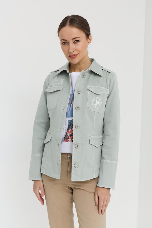 Жакет Marc Aurel хаки с логотипом