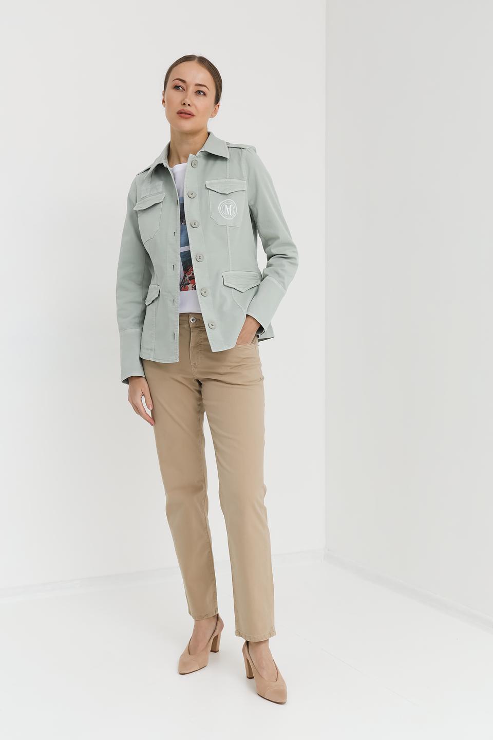 Жакет Marc Aurel хаки с логотипом