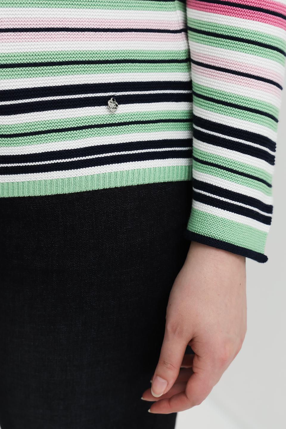 Пуловер Rabe collection в полоску