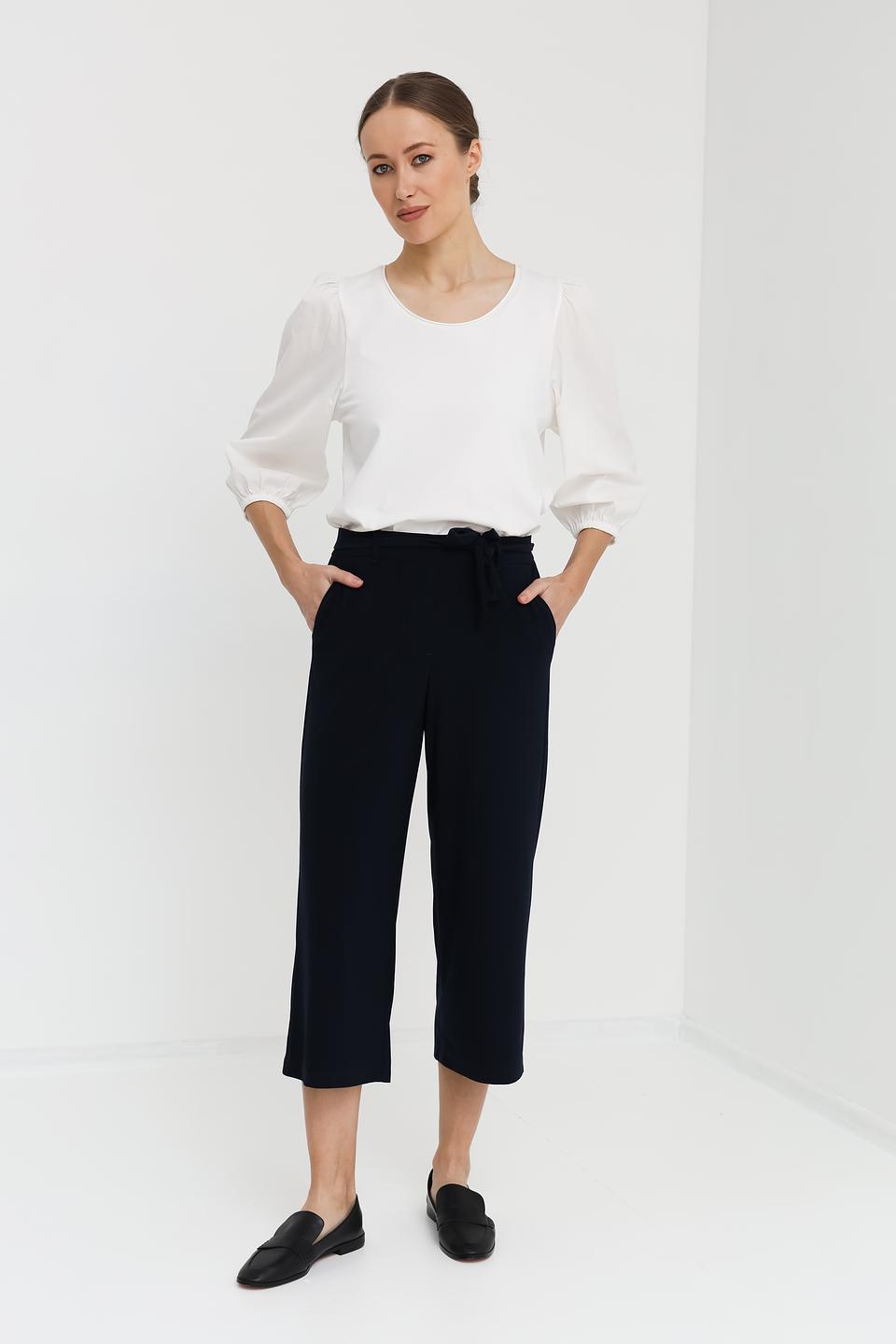 Блуза Oui с рукавами-фонариками