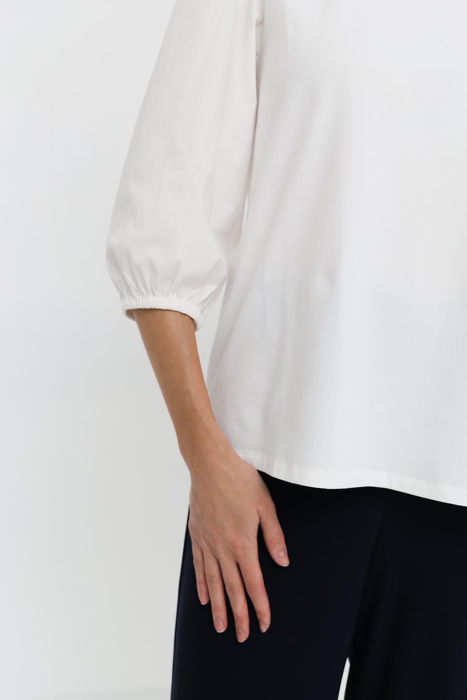 Блуза Oui с рукавами-фонариками