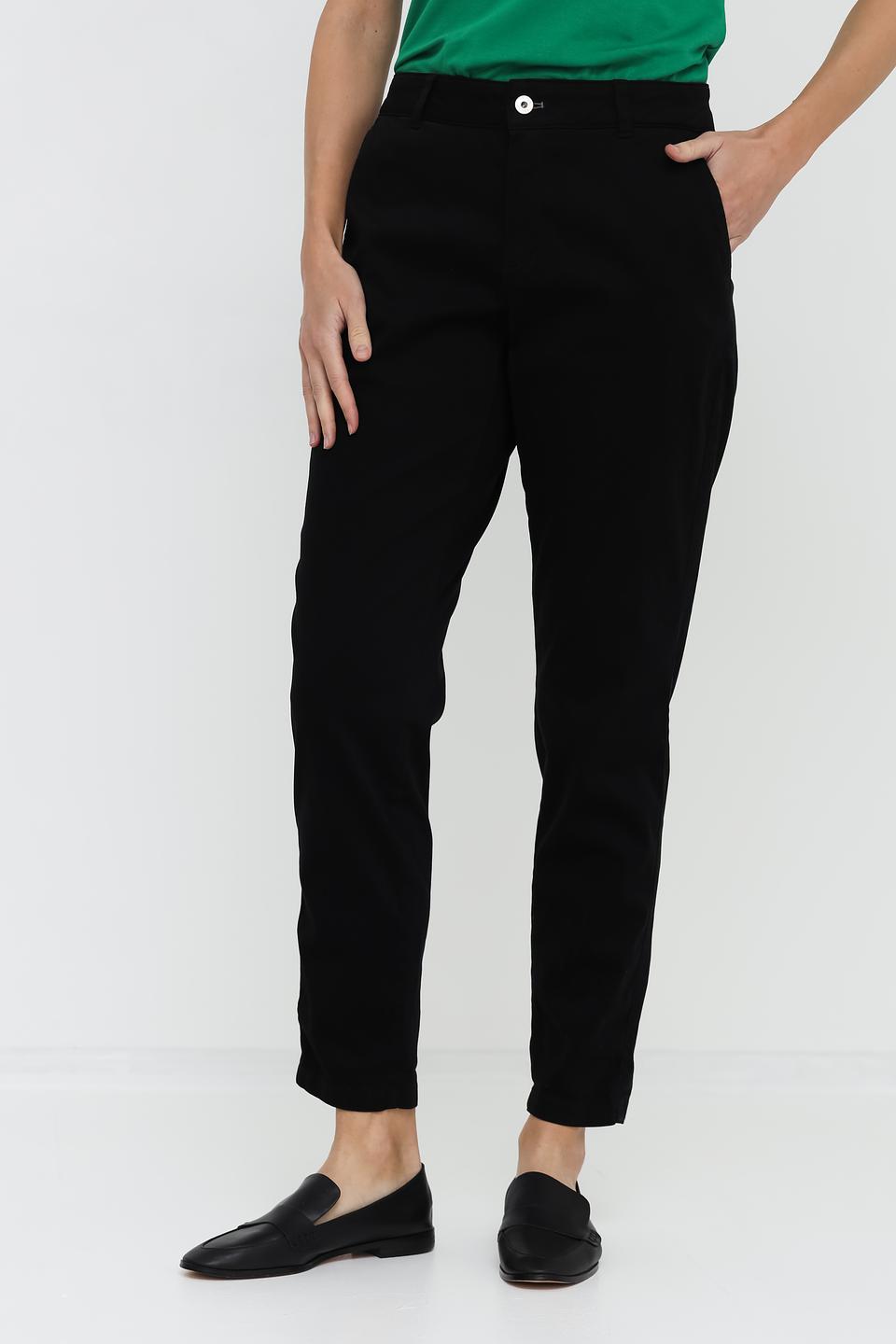 Брюки Taifun чёрные прямые