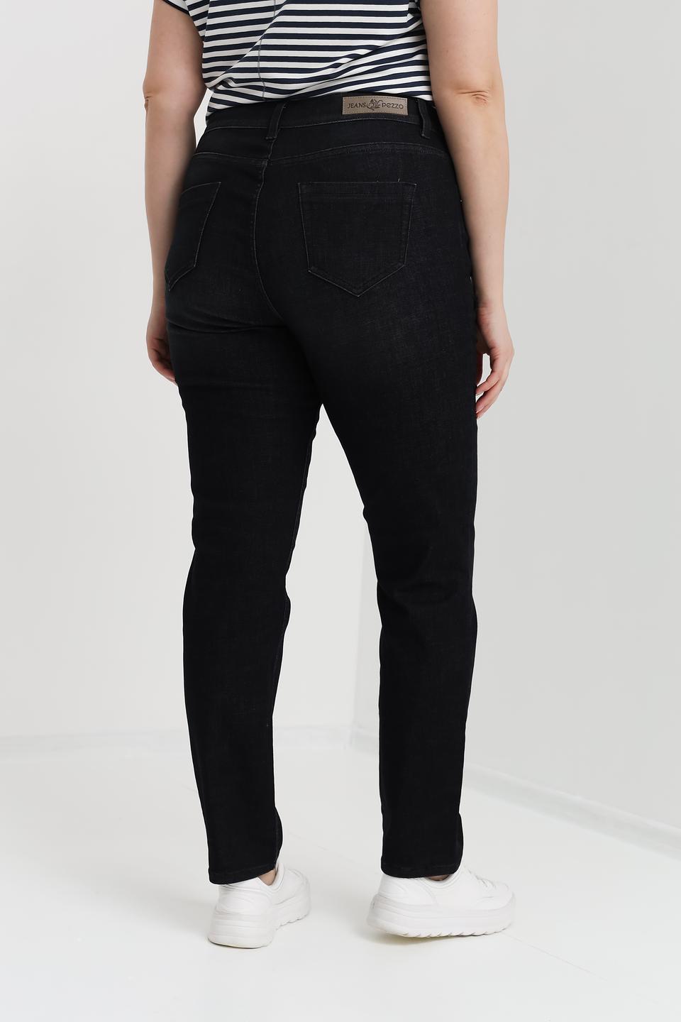 Джинсы Pezzo чёрные прямые