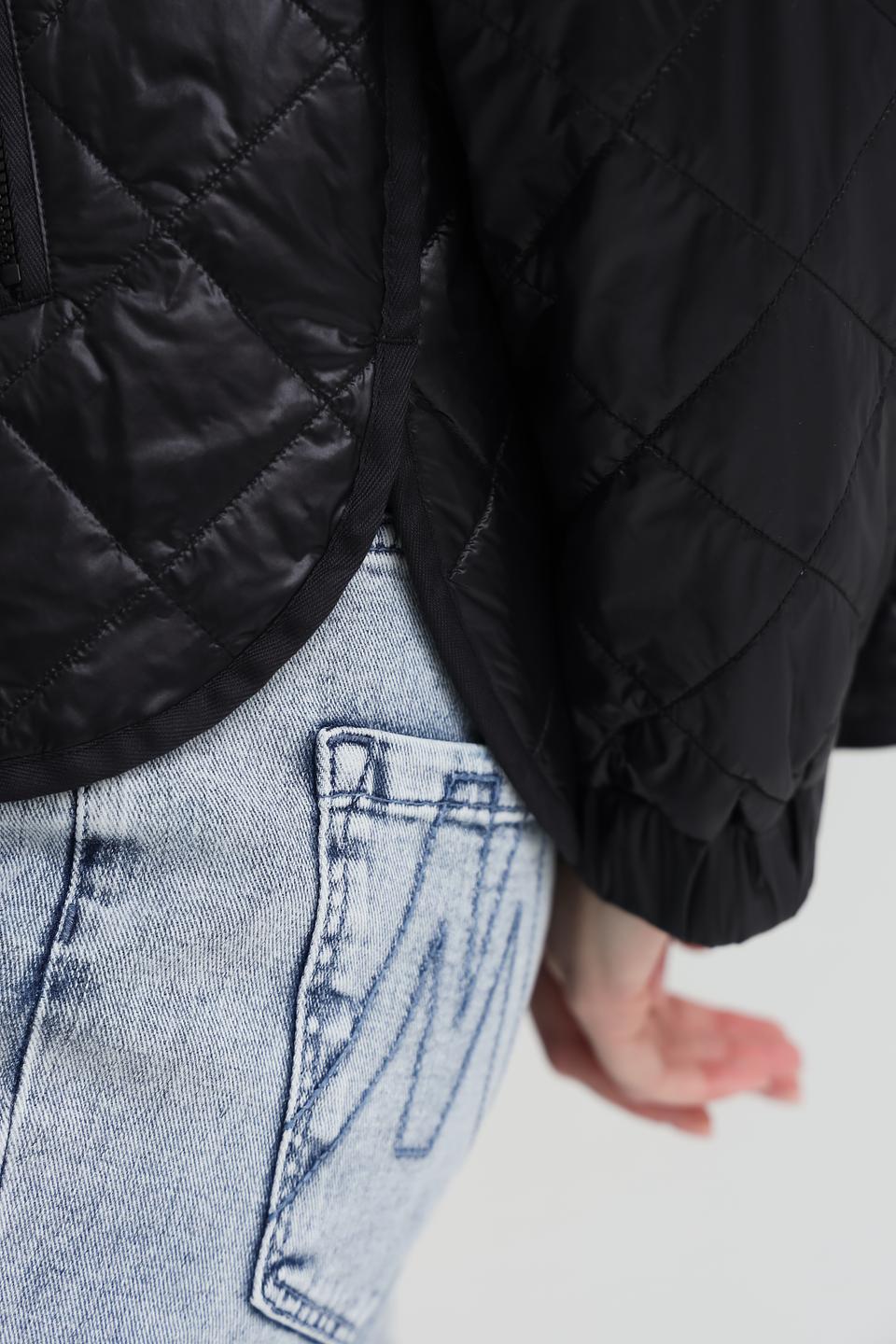 Куртка Marc Cain стеганая черная