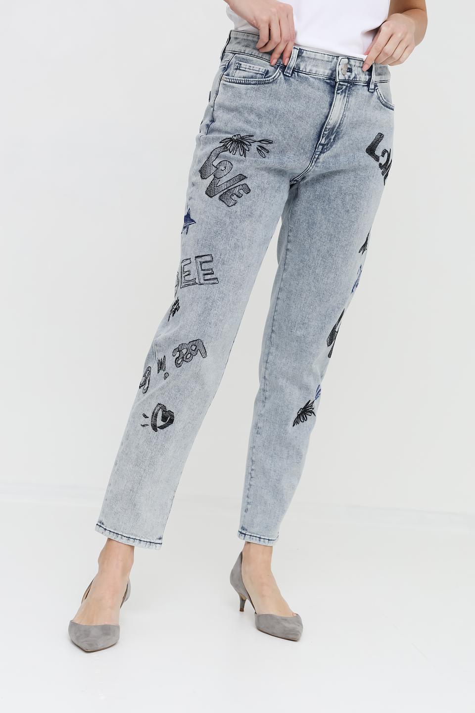 Джинсы Marc Cain с принтом