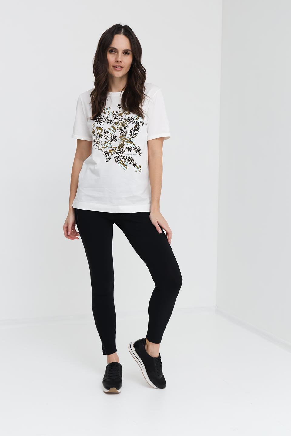 Футболка Marc Cain Sports с принтом