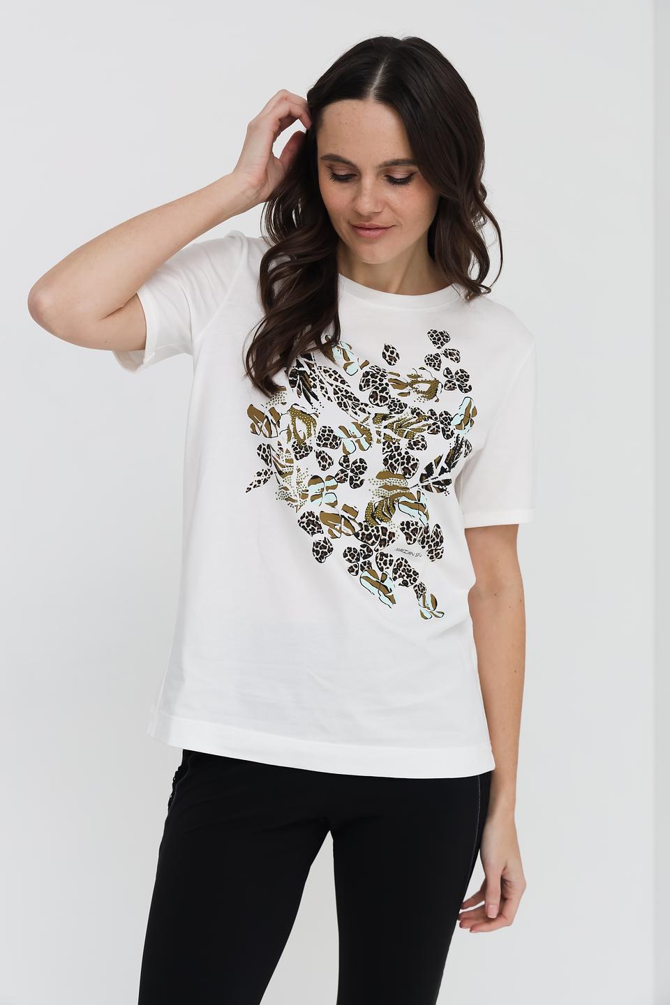 Футболка Marc Cain Sports с принтом