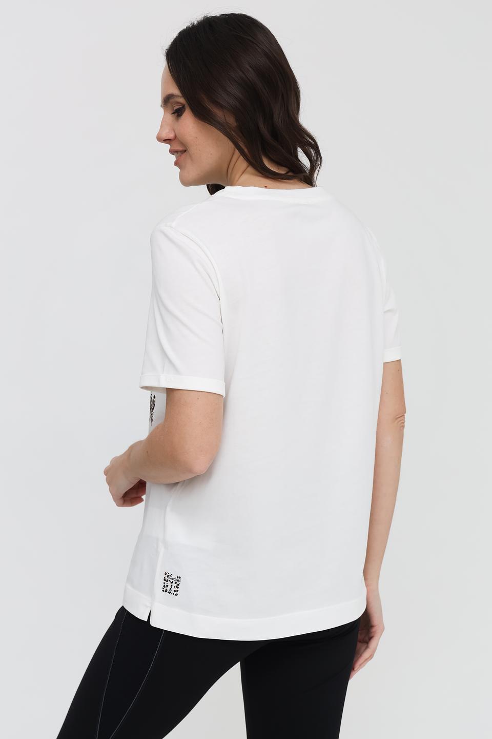 Футболка Marc Cain Sports с принтом