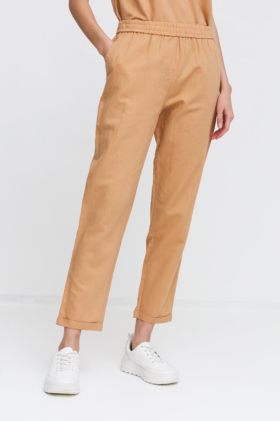 Брюки Pezzo кюлоты бежевые