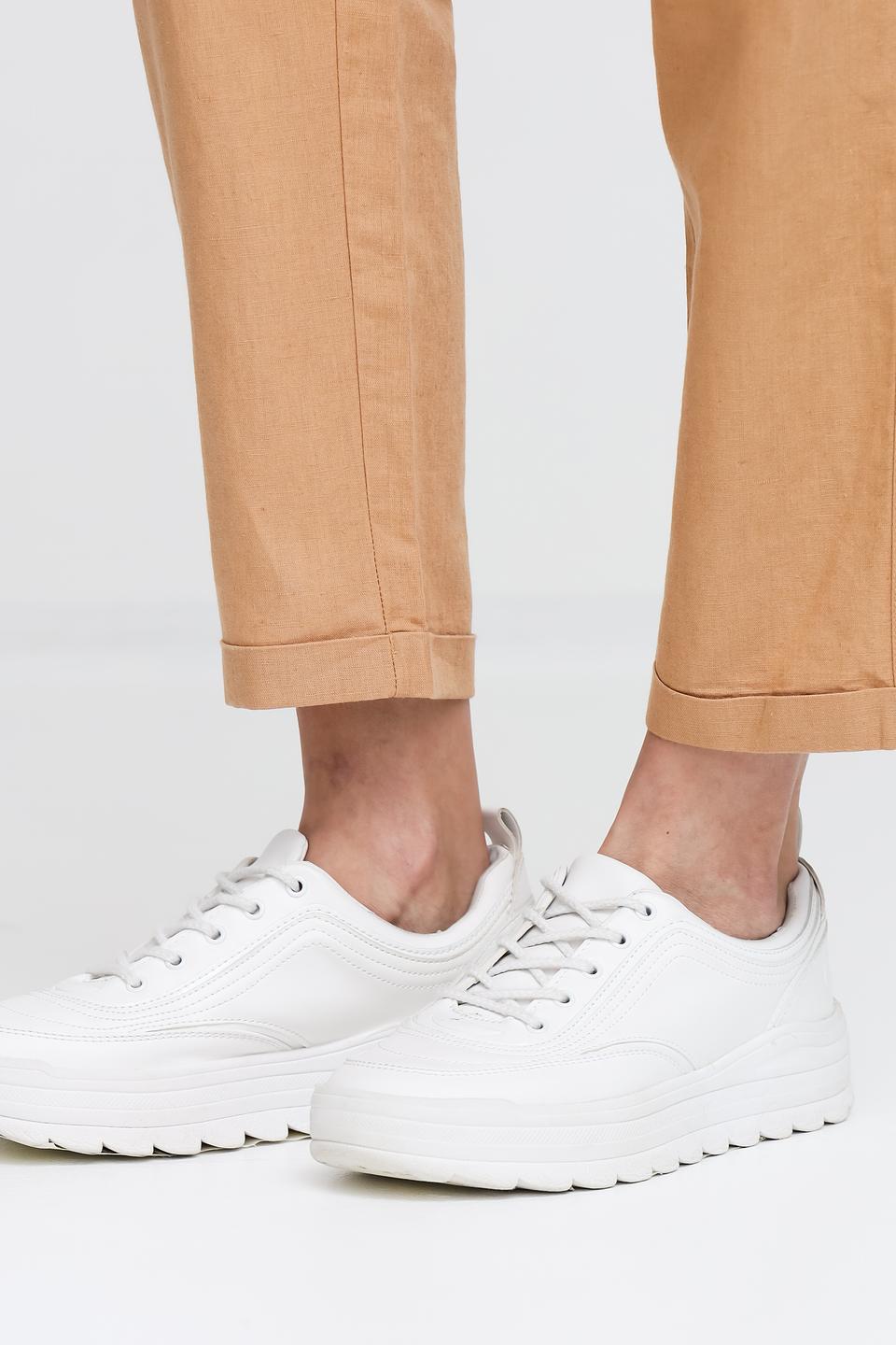 Брюки Pezzo кюлоты бежевые