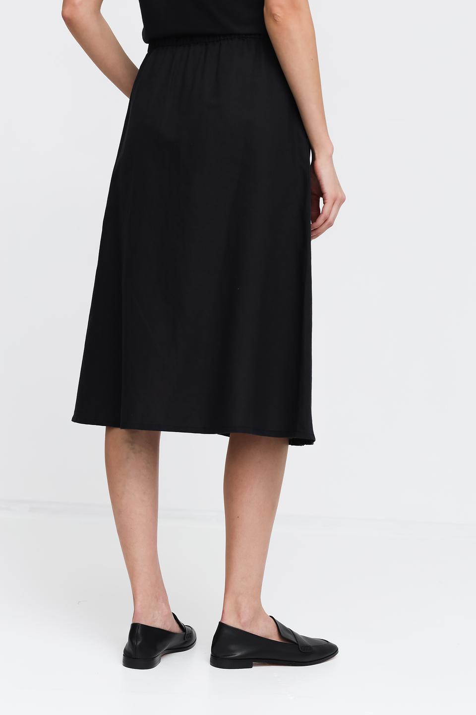 Юбка Pezzo чёрная с кулиской