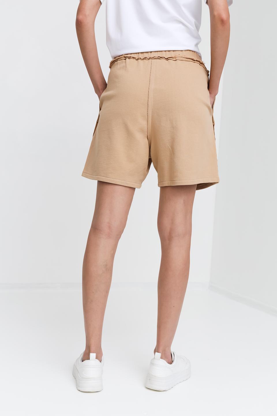 Шорты Pezzo бежевые