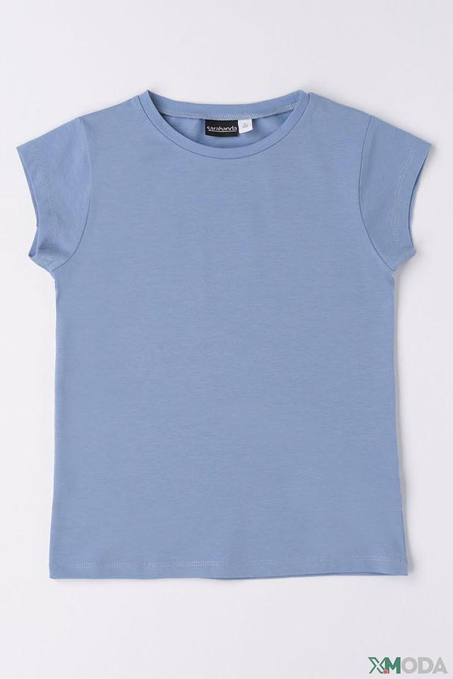 Футболка Sarabanda голубая с коротким рукавом