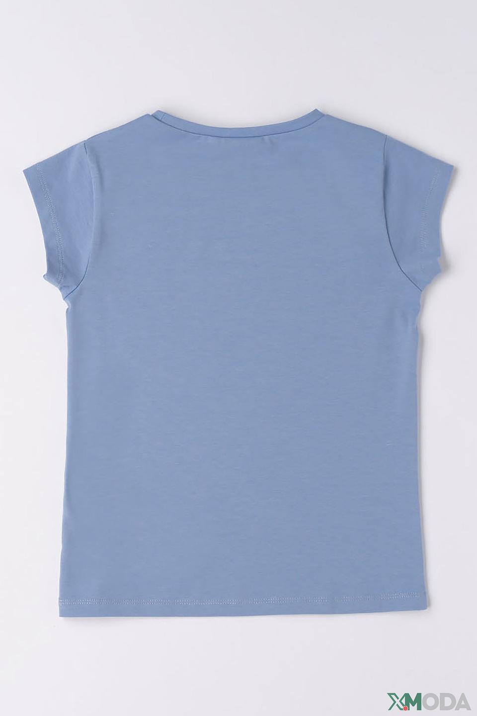 Футболка Sarabanda голубая с коротким рукавом