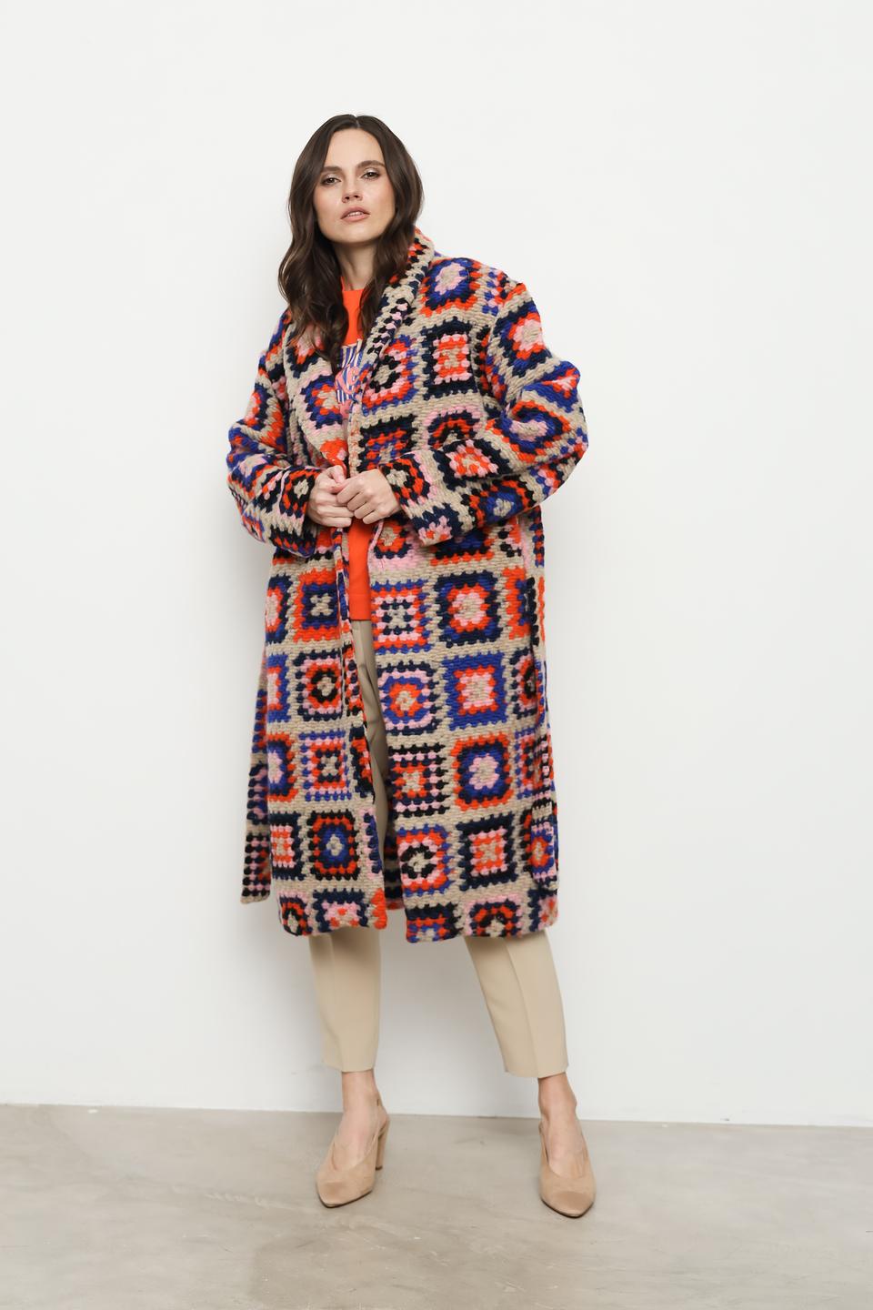 Пальто Rich and Royal в клетку