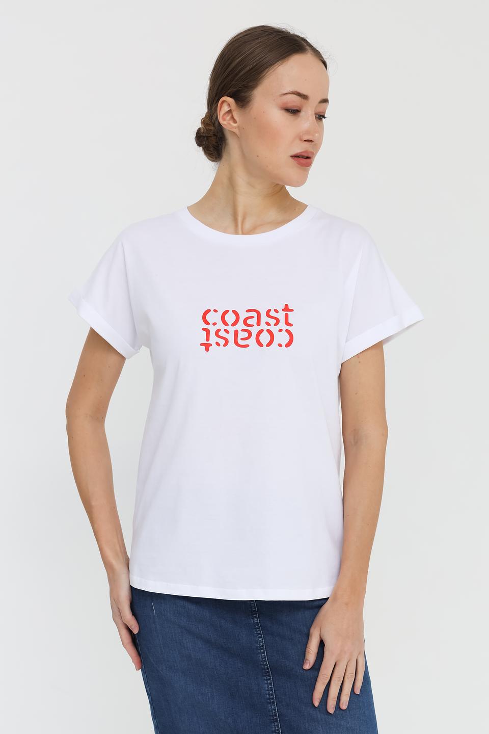 Футболка UNQ с принтом coast