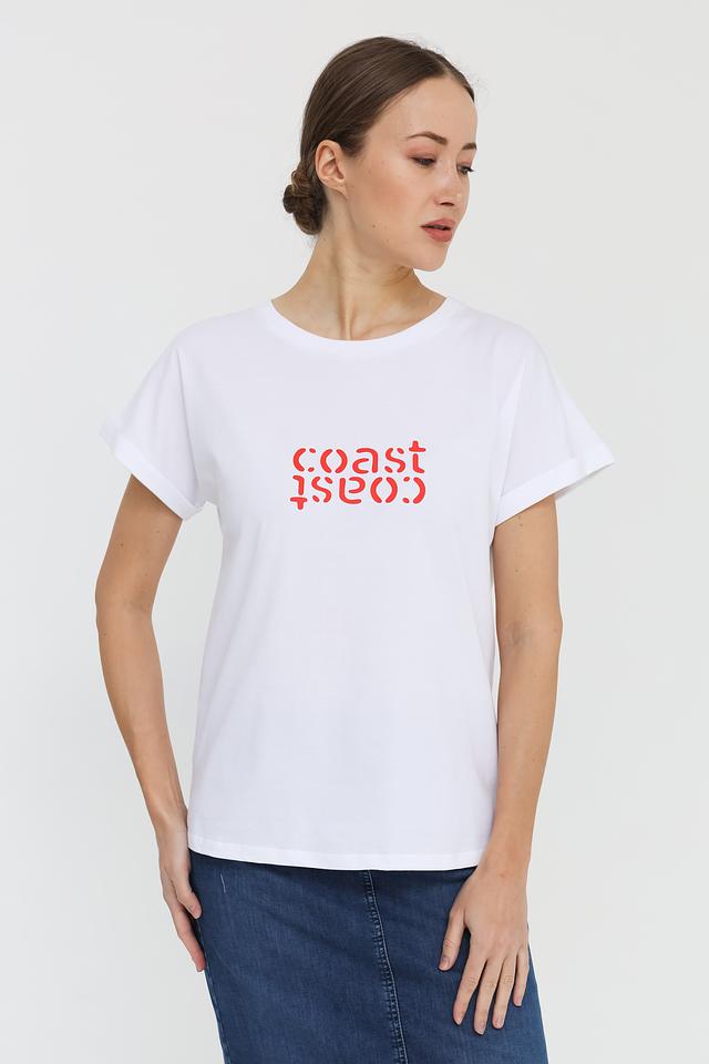 Футболка UNQ с принтом coast