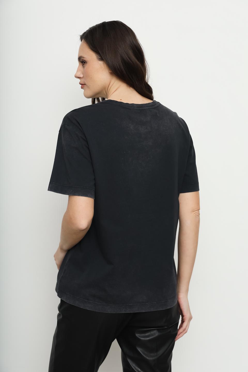 Футболка Marc Aurel с принтом чёрный