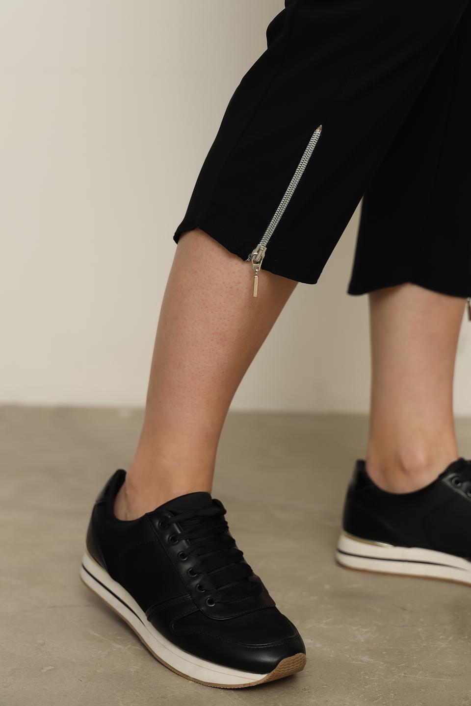 Брюки кюлоты Doris Streich чёрные