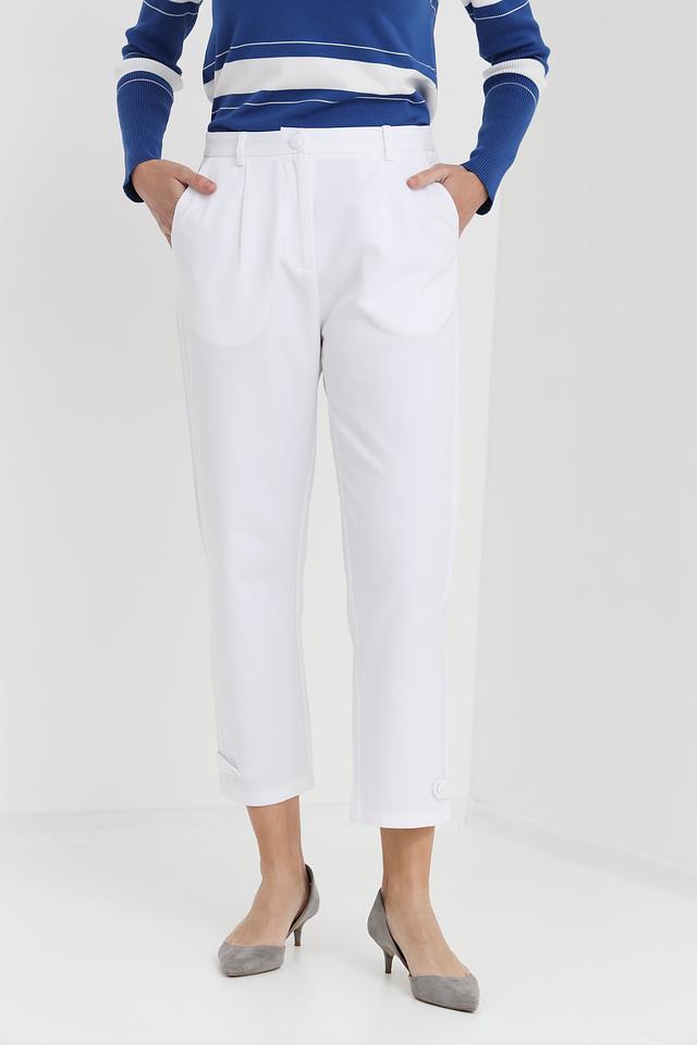 Брюки классические UNQ белые