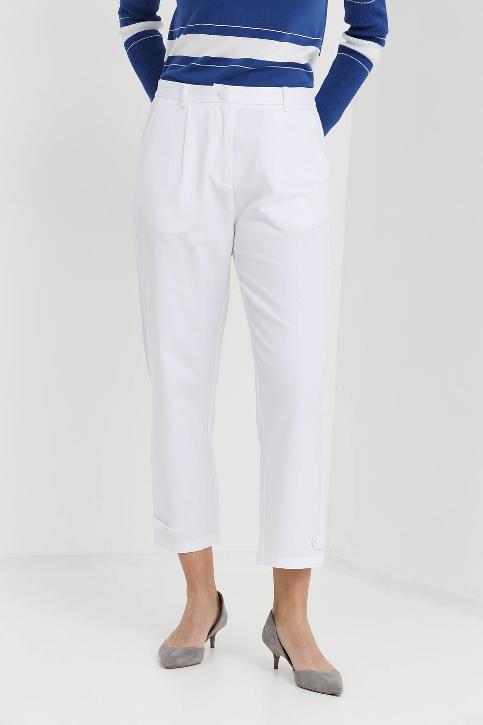 Брюки классические UNQ белые