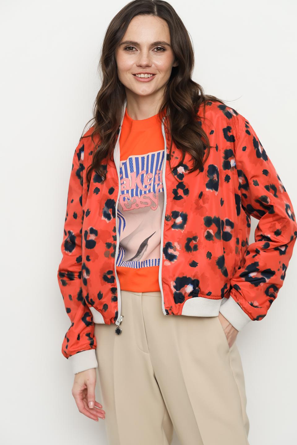 Куртка Frieda and Freddies бомбер бежевая