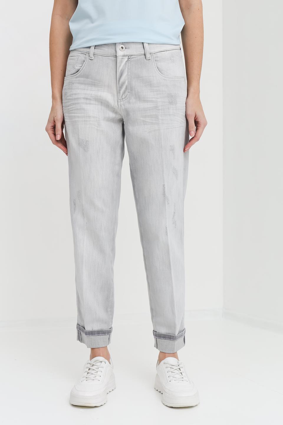 Джинсы Angels серые с потертостями