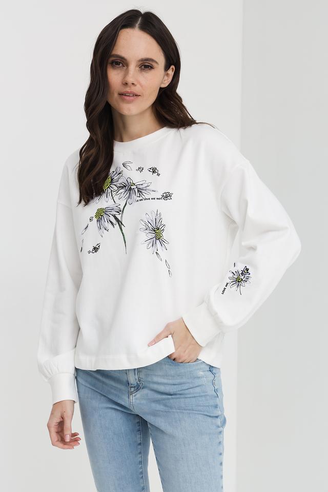 Толстовка Marc Cain с ромашками
