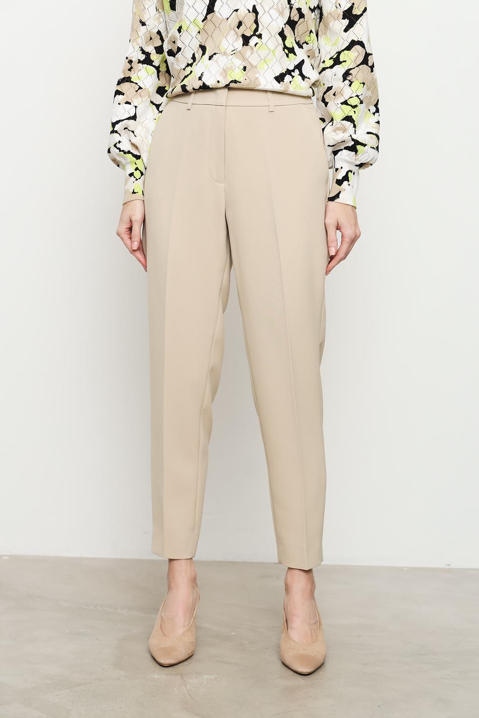 Брюки Taifun бежевые прямые