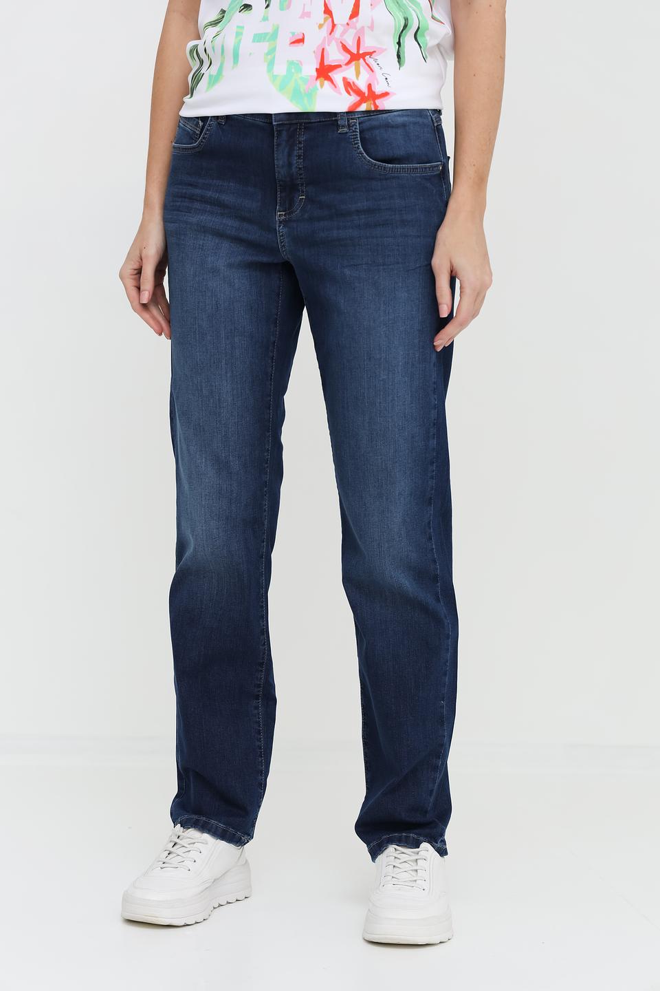 Джинсы Angels прямого кроя синие