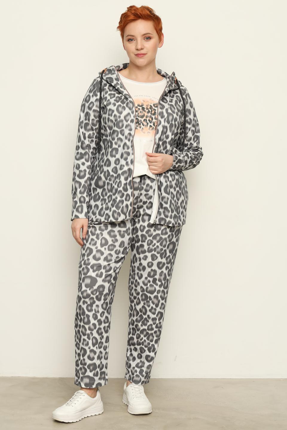 Жакет Frapp леопардовый