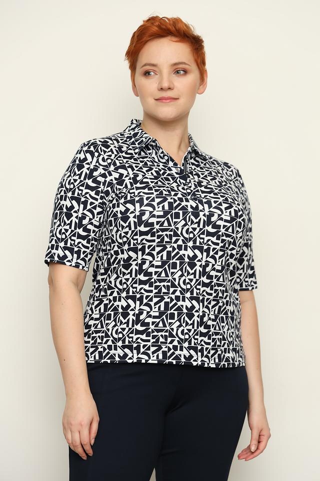 Блуза Rabe collection с геометрическим принтом