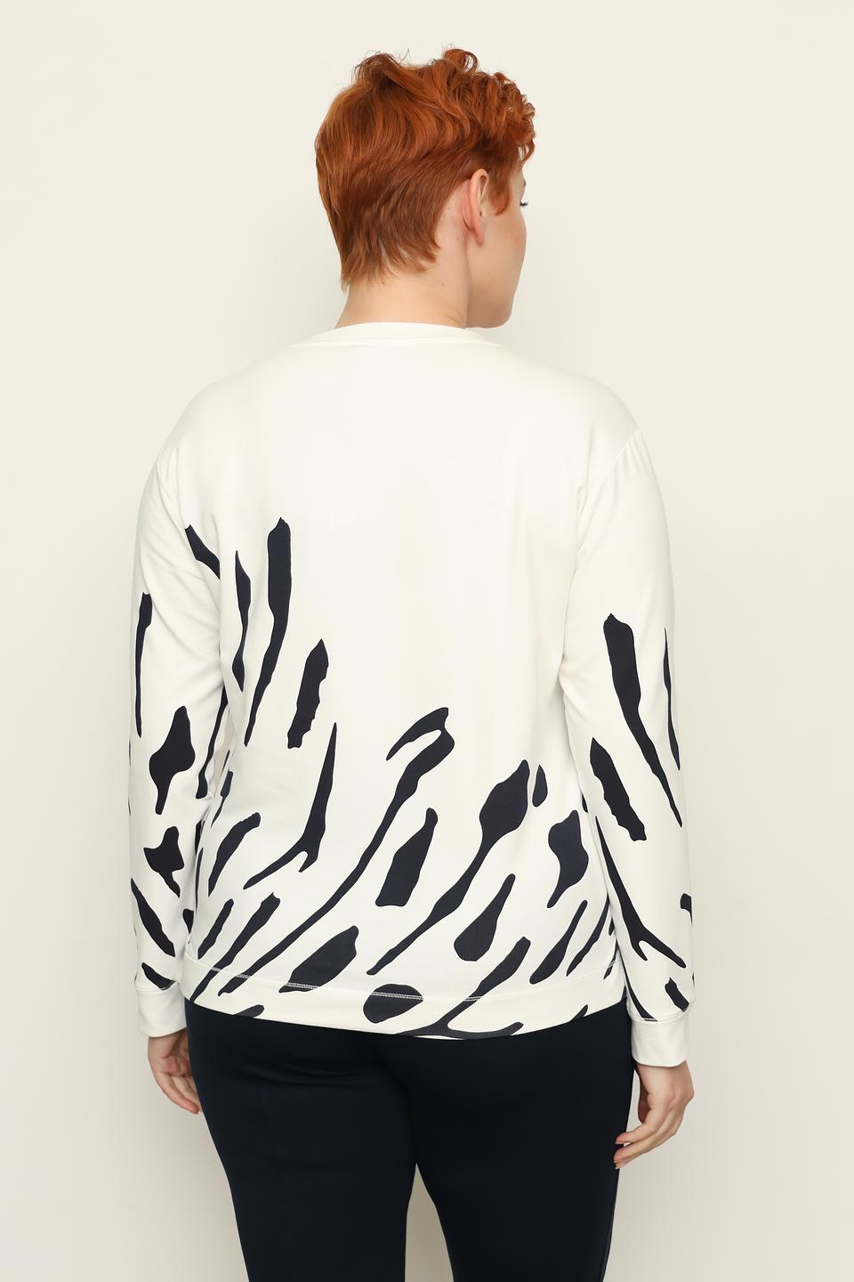 Лонгслив Thomas Rabe с принтом