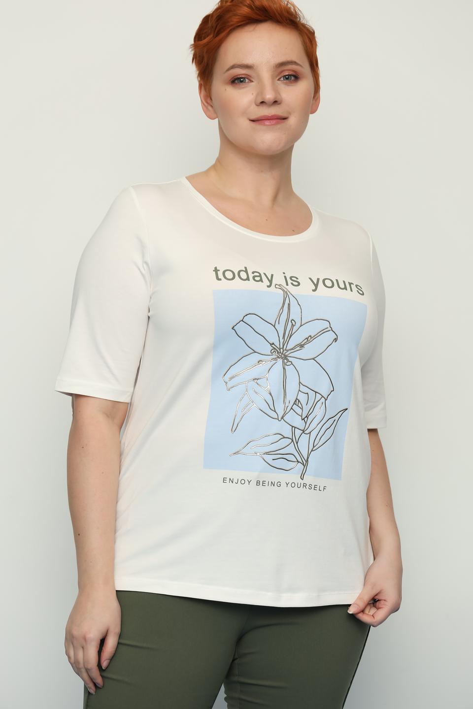 Футболка Via Appia с принтом