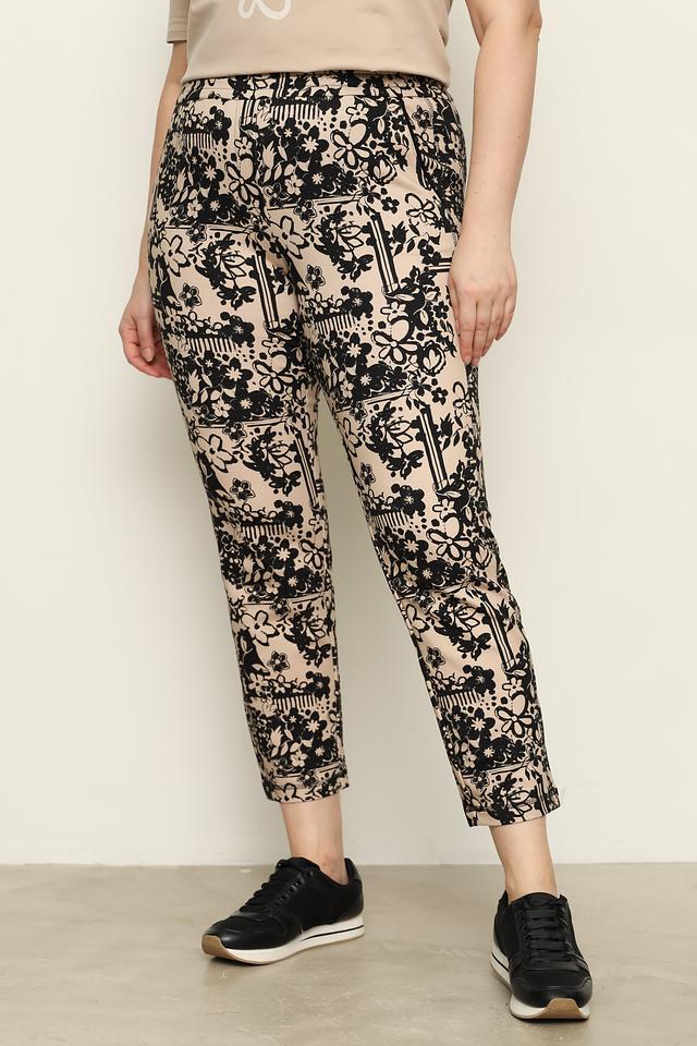 Брюки Thomas Rabe с цветочным принтом